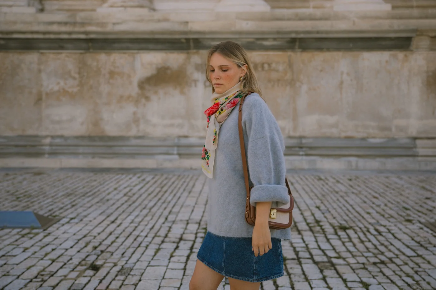 Foulard Elena - Ecru - Image 3