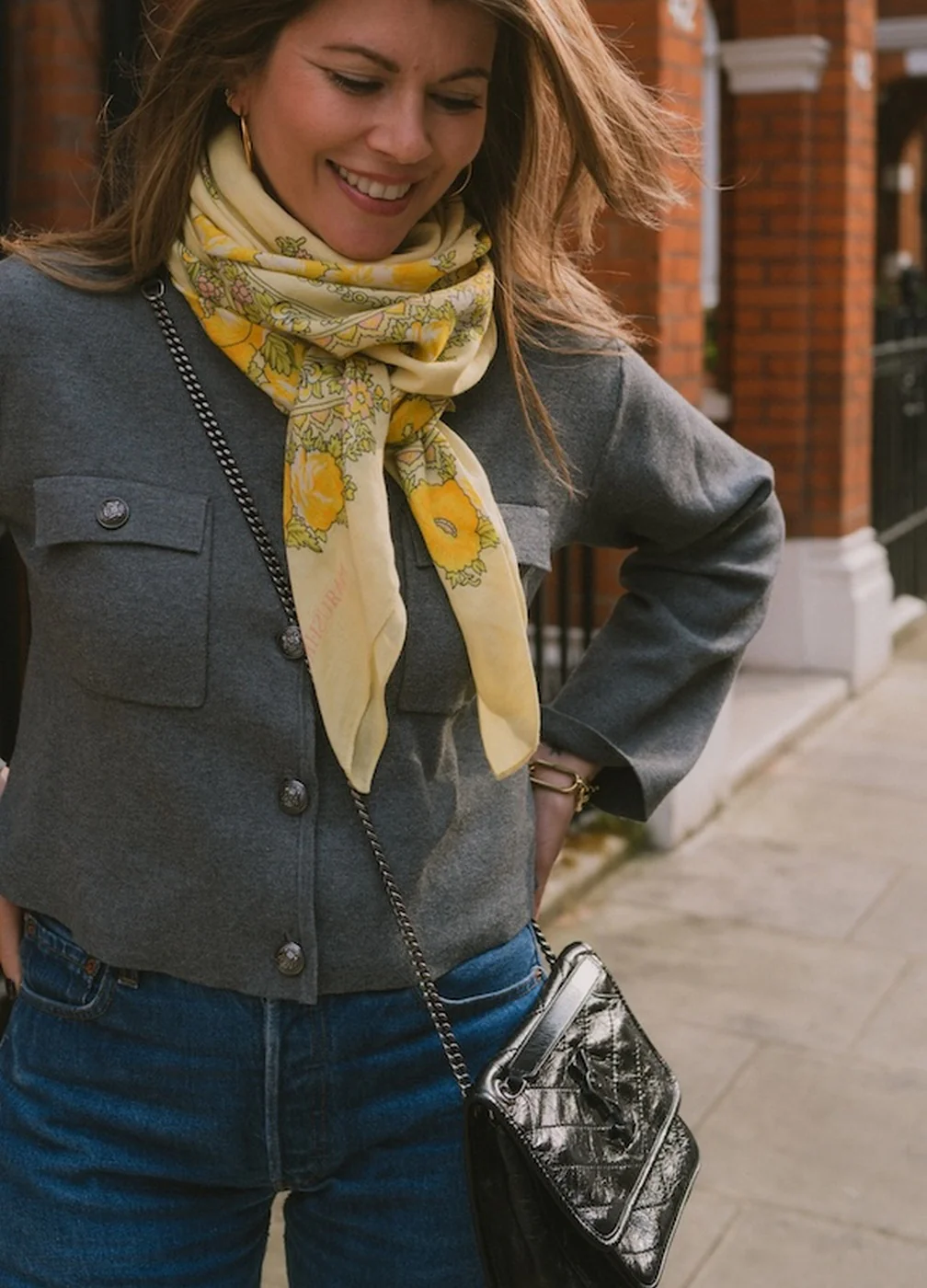 Foulard Slave - Jaune - Image 2