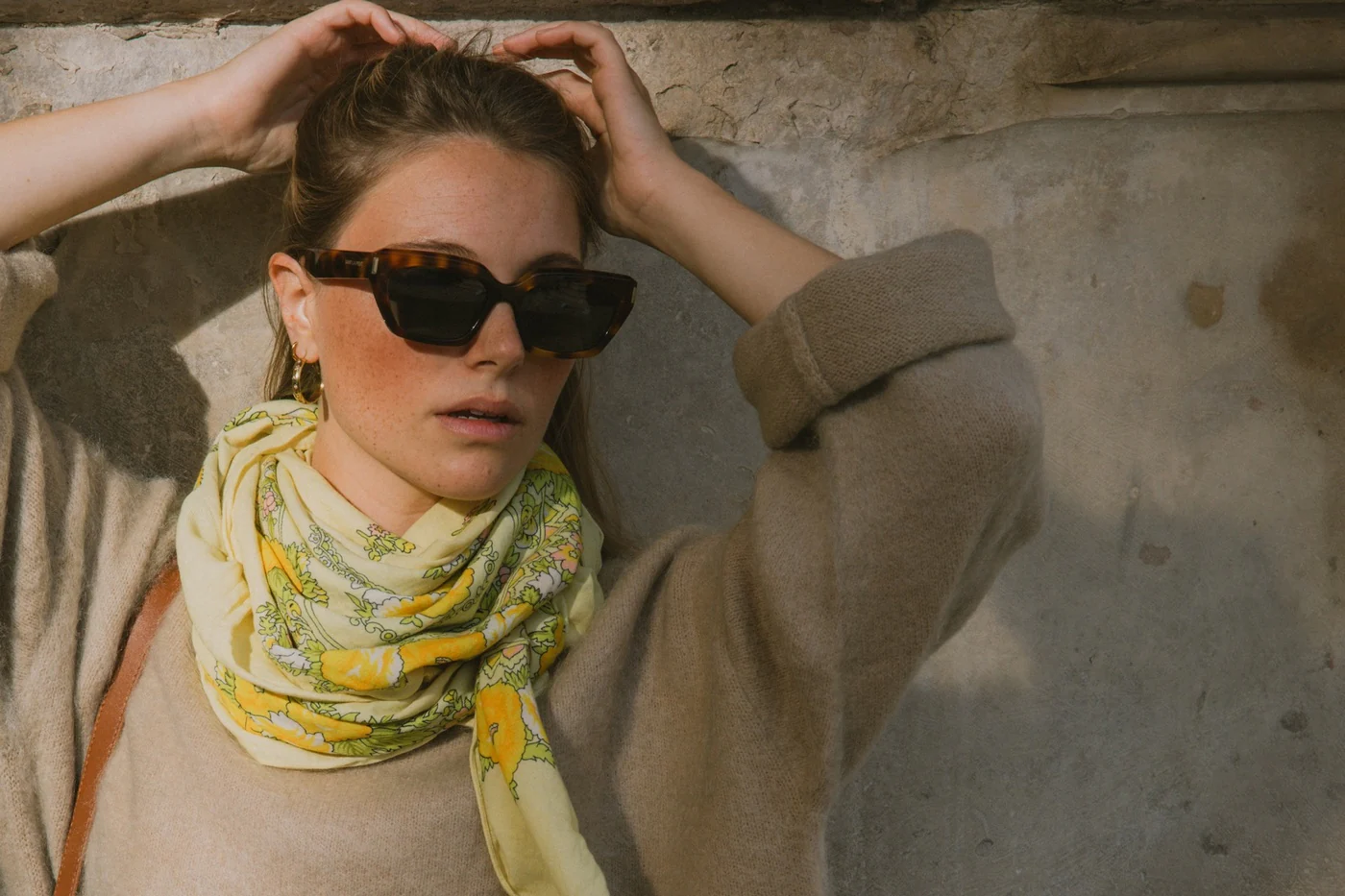 Foulard Slave - Jaune - Image 5