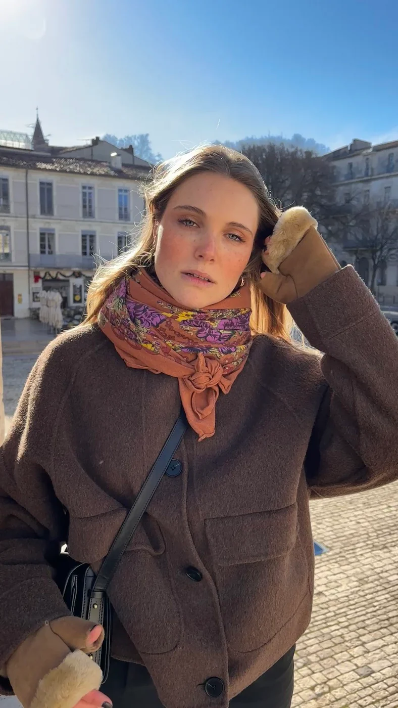 Foulard Slave - Chocolat - Image 3
