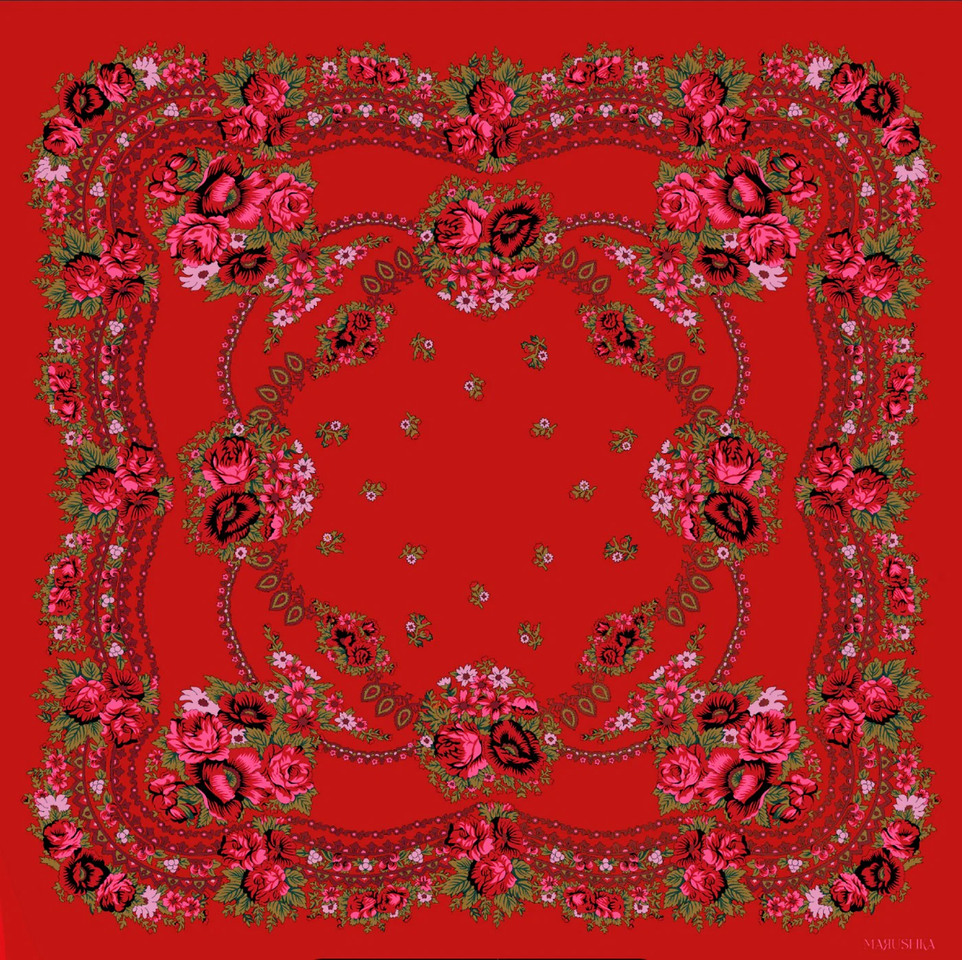 Foulard Slave - Rouge - Image 2