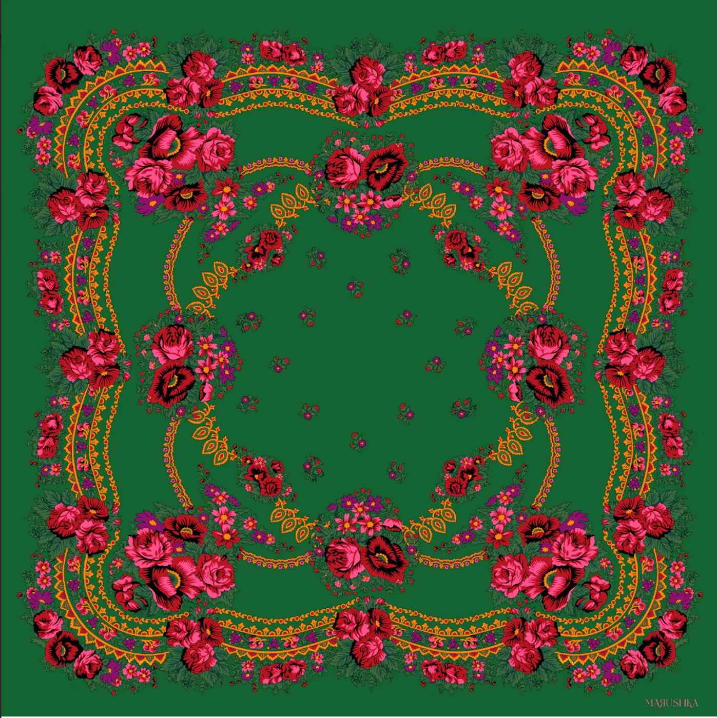 Foulard Slave - Vert - Image 2