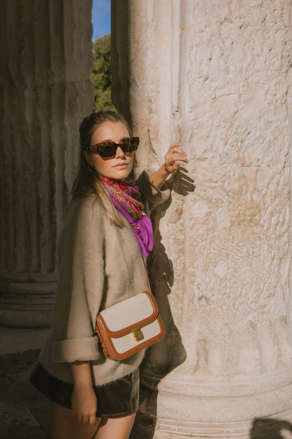 Foulard Slave - Violet - Image 3