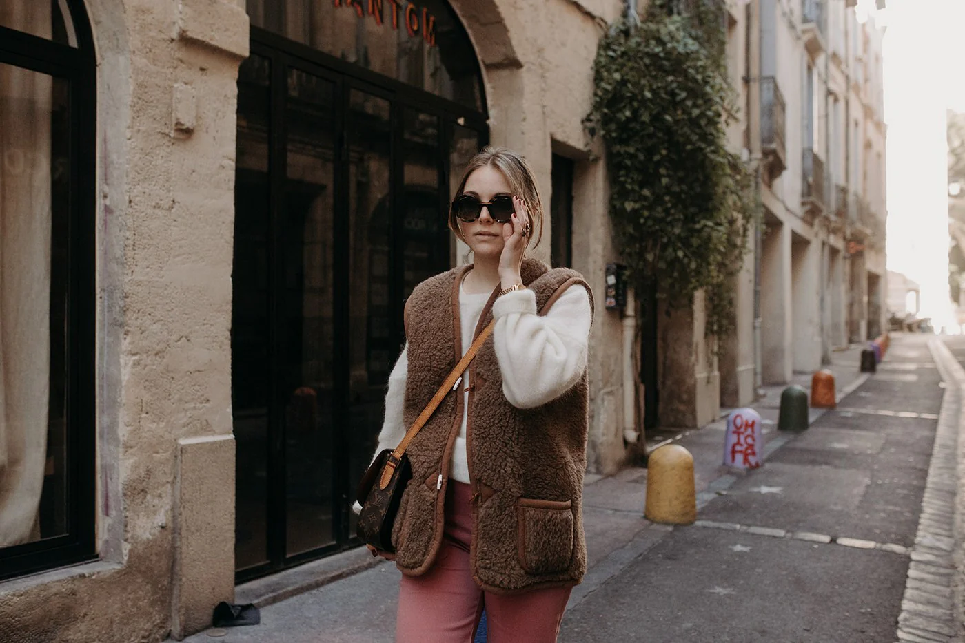 Gilet Michka - Marron - Image 2