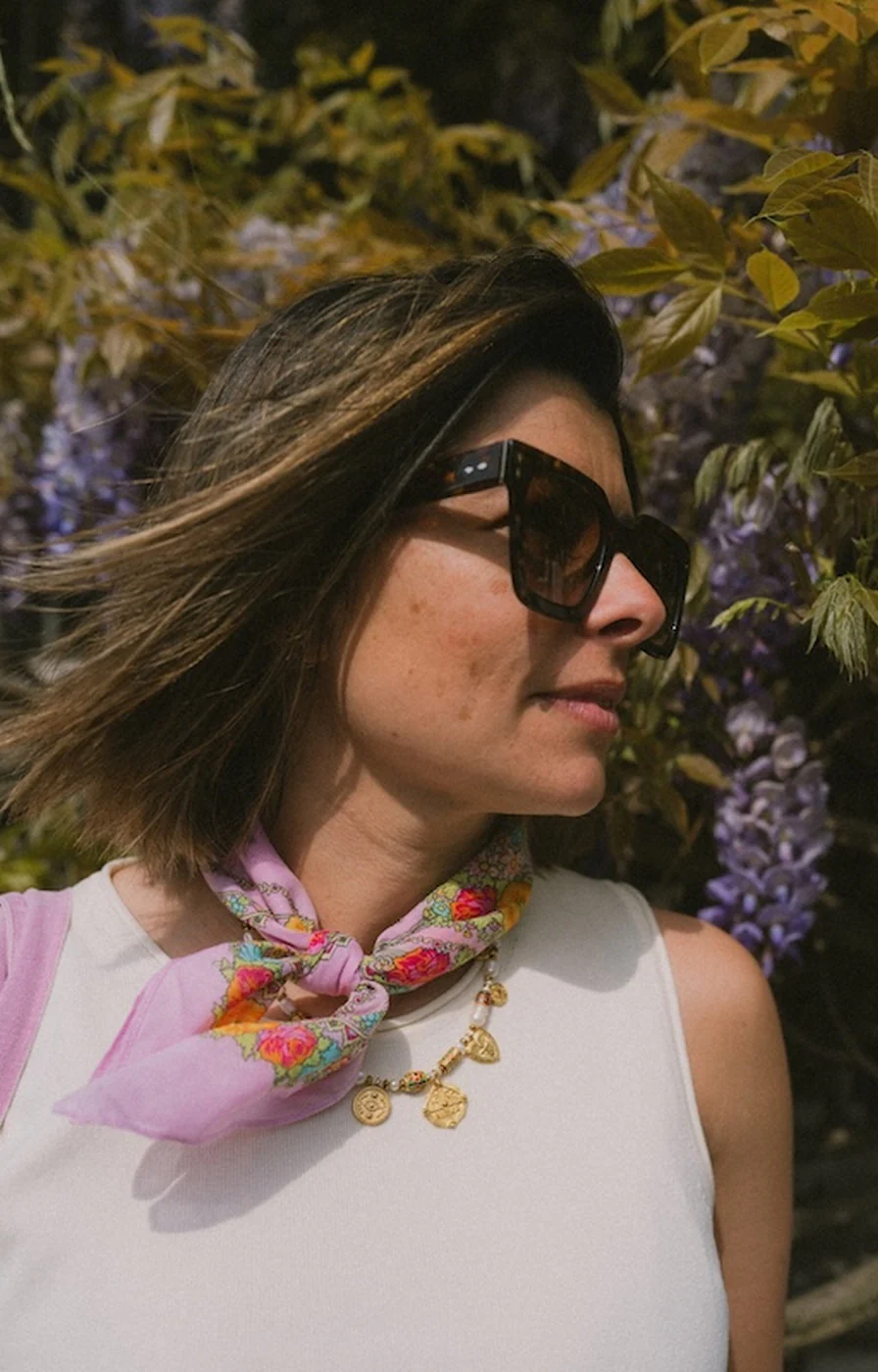 Mini Foulard Slave - Lila - Image 10