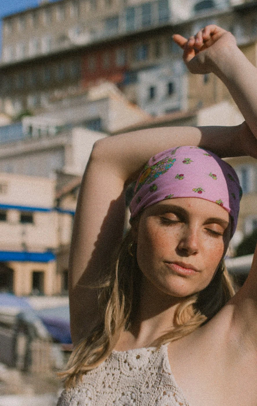 Mini Foulard Slave - Lila - Image 6
