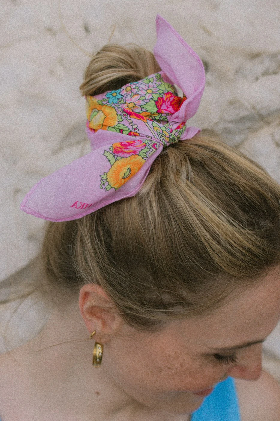 Mini Foulard Slave - Lila - Image 7