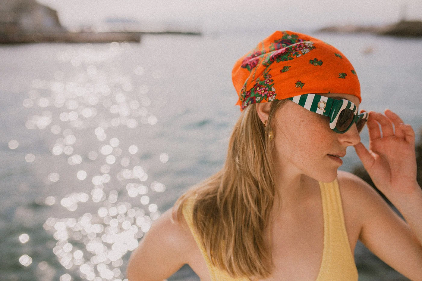 Mini Foulard Slave - Orange - Image 4
