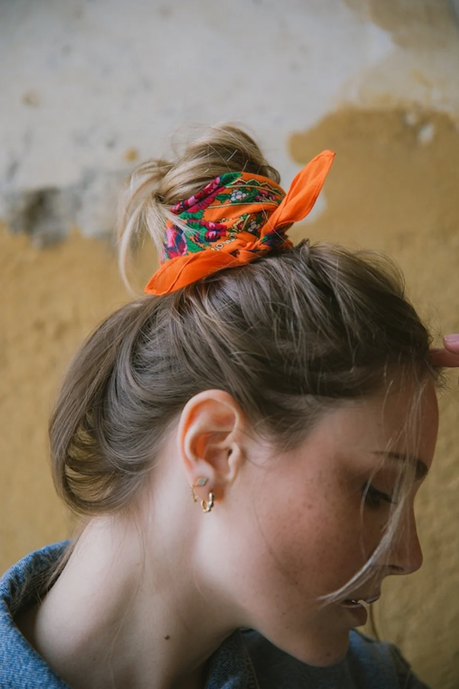 Mini Foulard Slave - Orange - Image 6