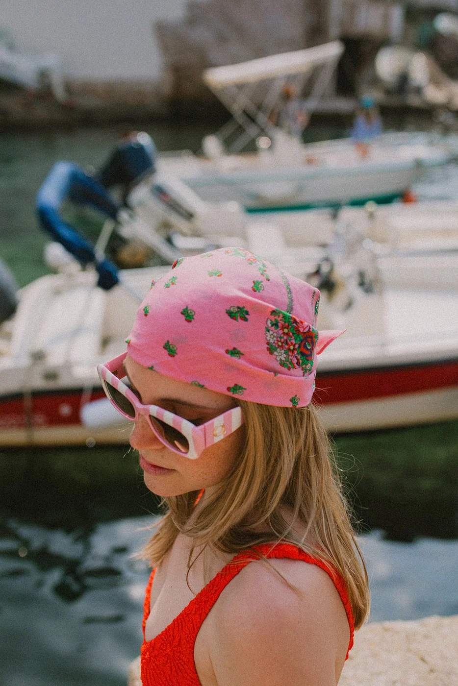 Mini Foulard Slave - Rose - Image 4