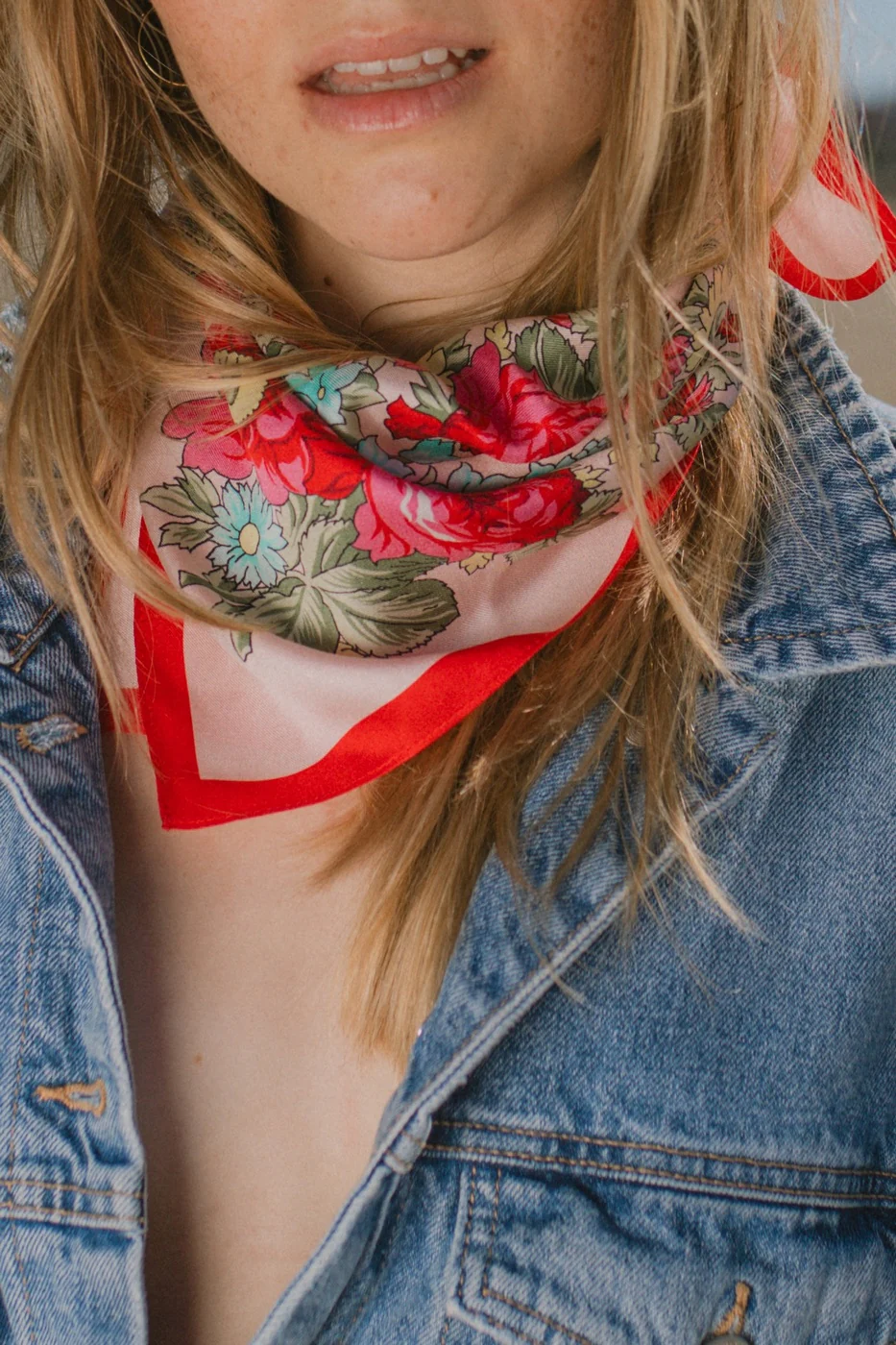 Foulard Pivonka - Rose - Image 4
