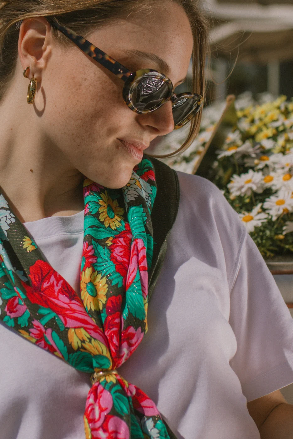 Foulard Pivonka - Kaki - Image 4
