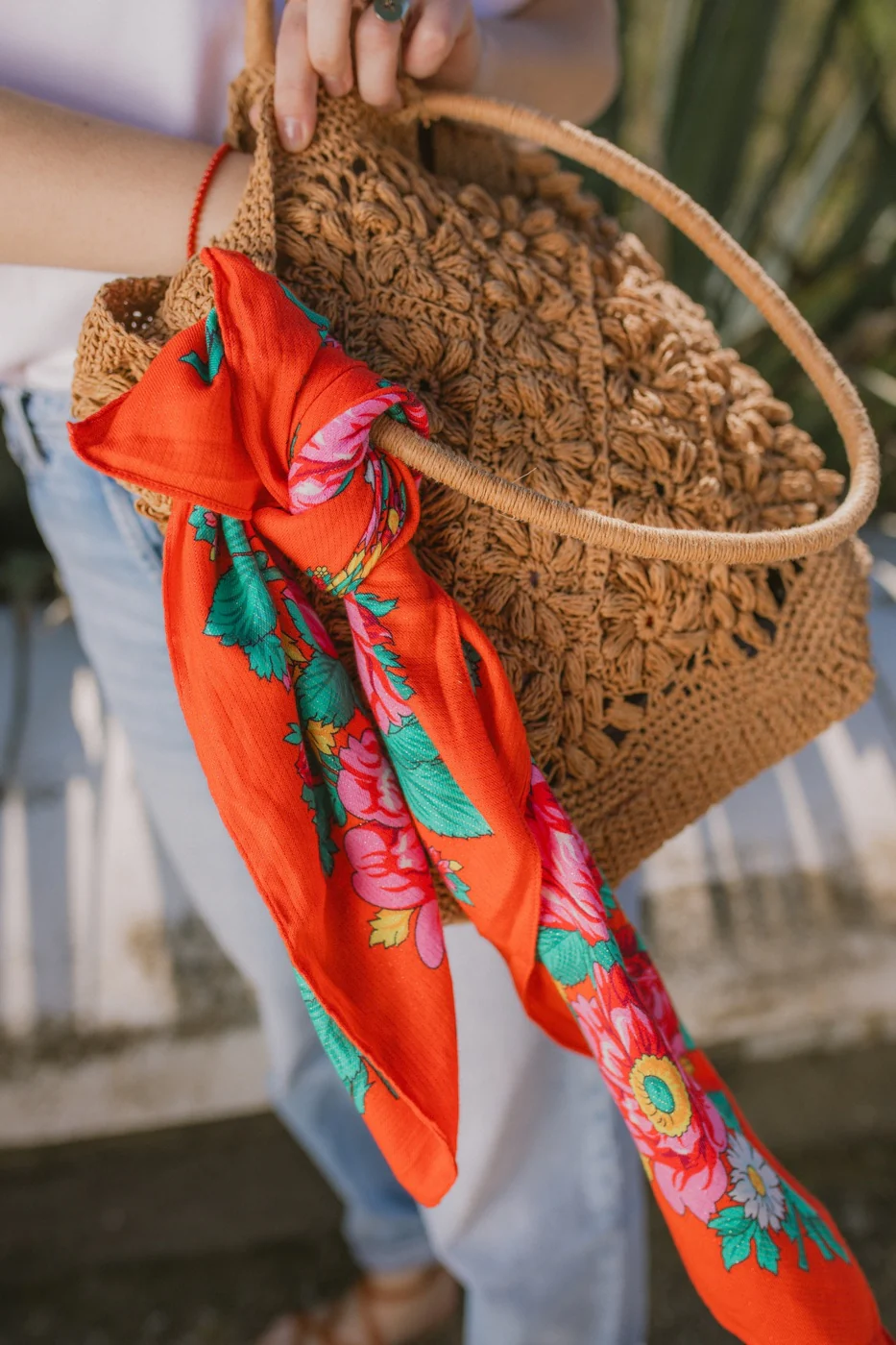 Foulard Pivonka - Orange - Image 2