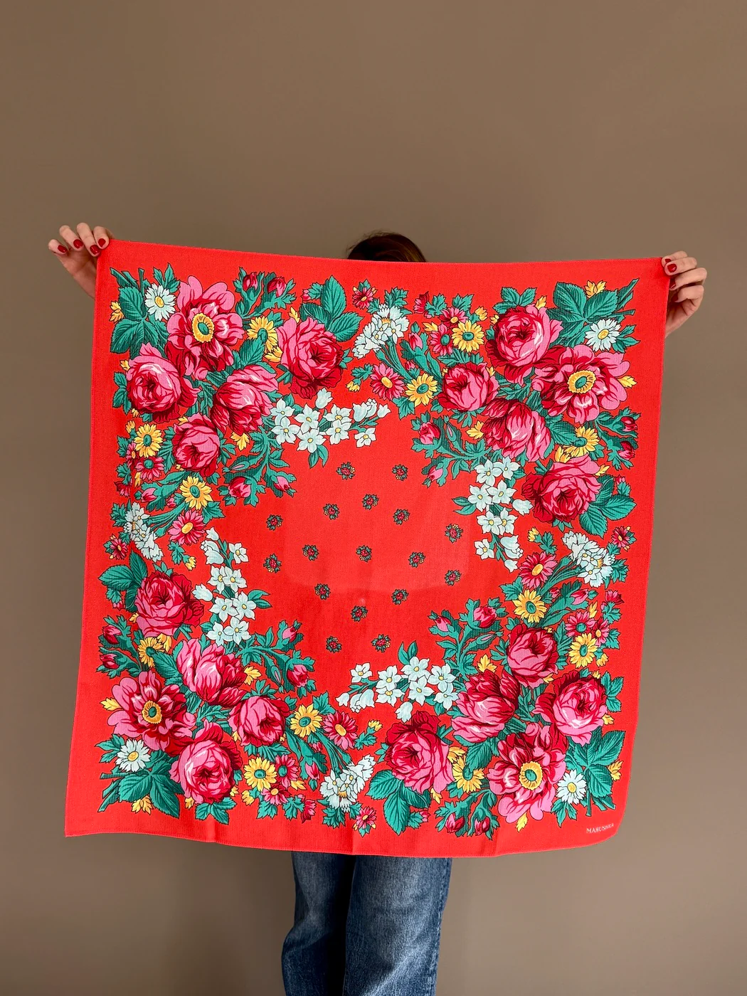 Foulard Pivonka - Orange - Image 4