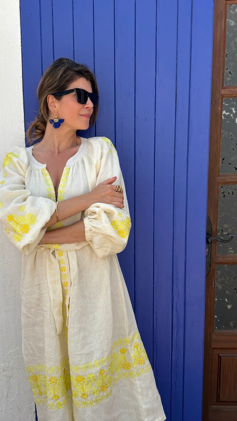 Robe Olivia - Ecru - Image 3
