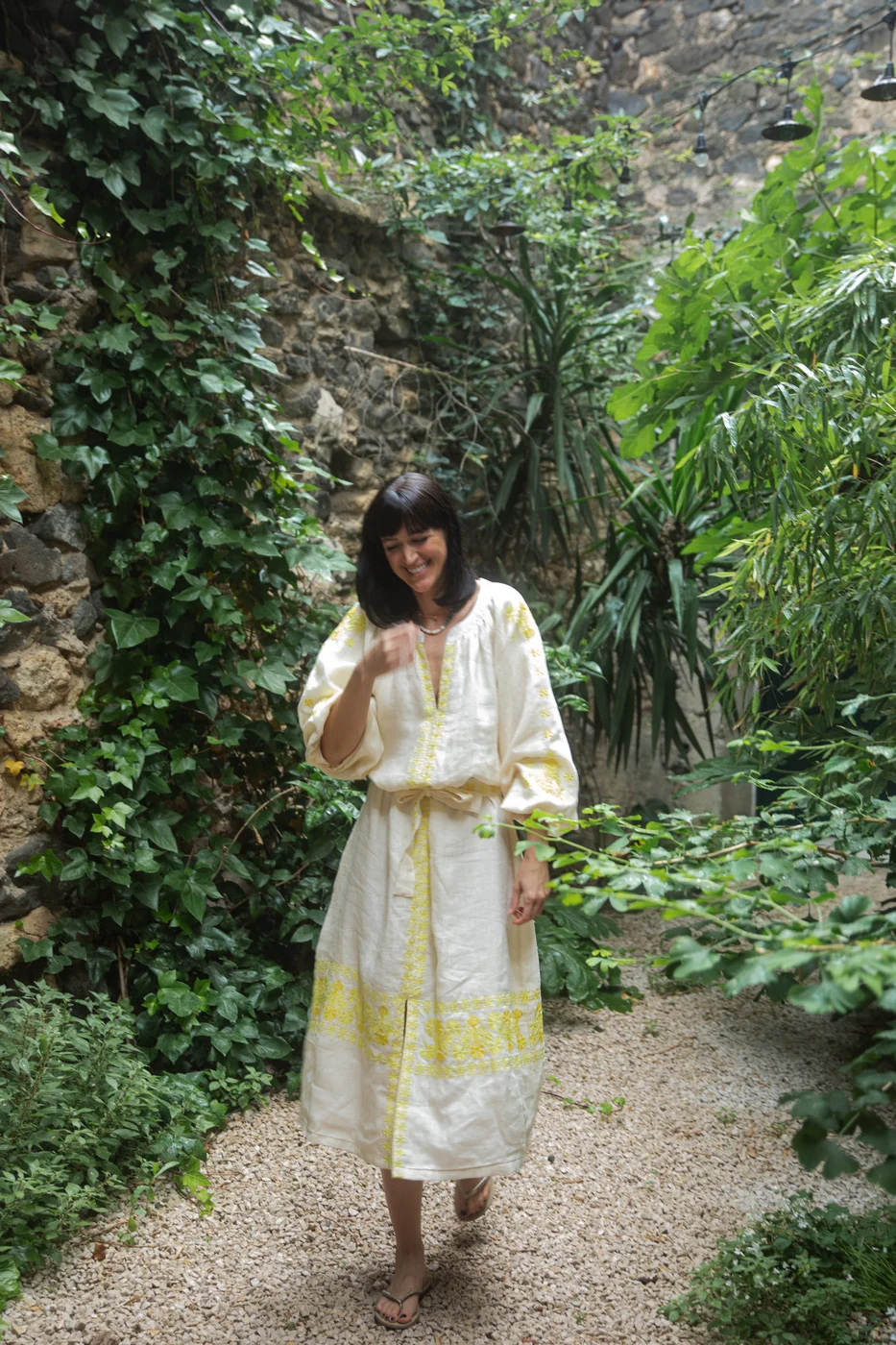Robe Olivia - Ecru - Image 4