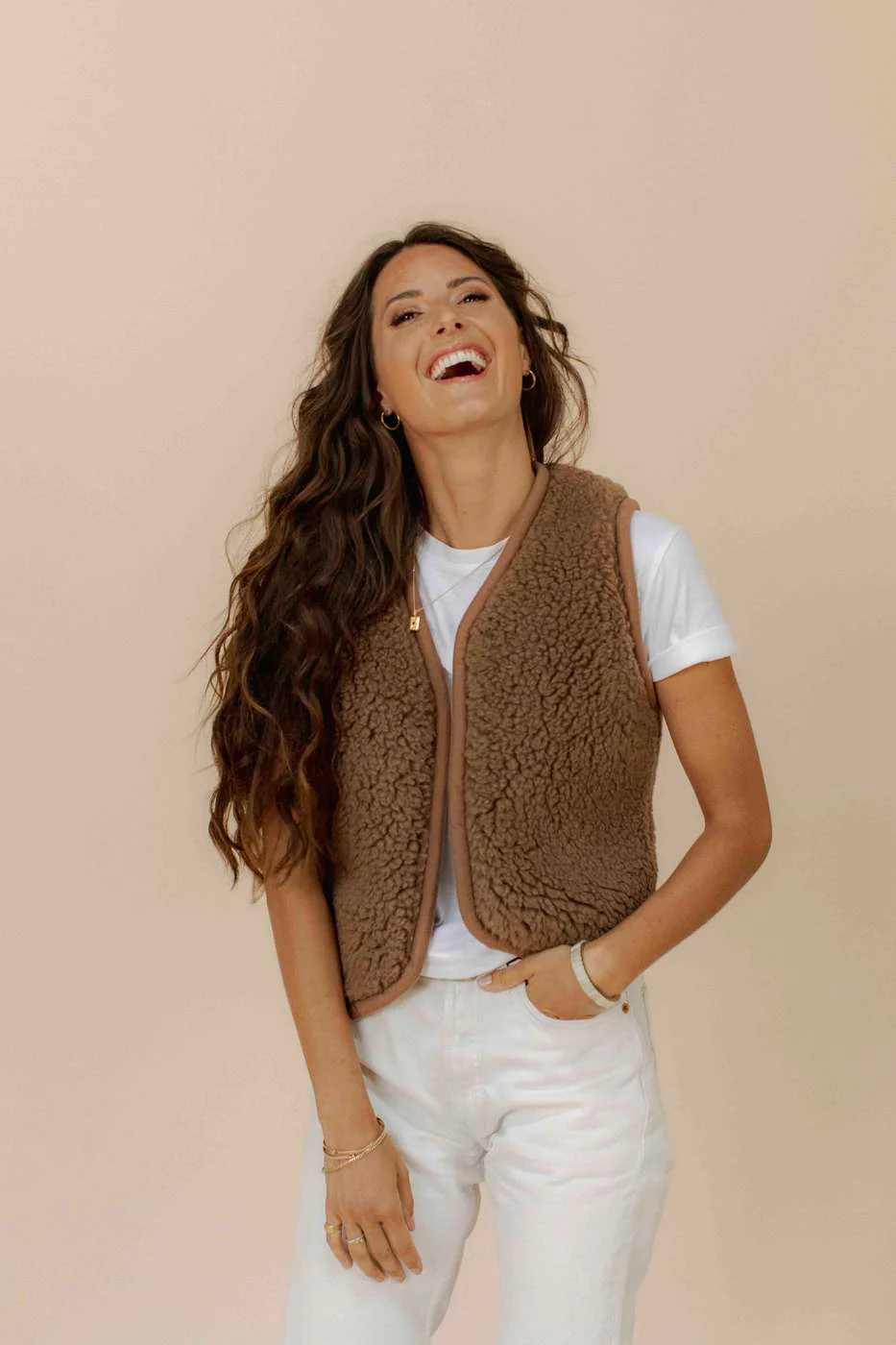 Gilet Veston - Marron - Image 4