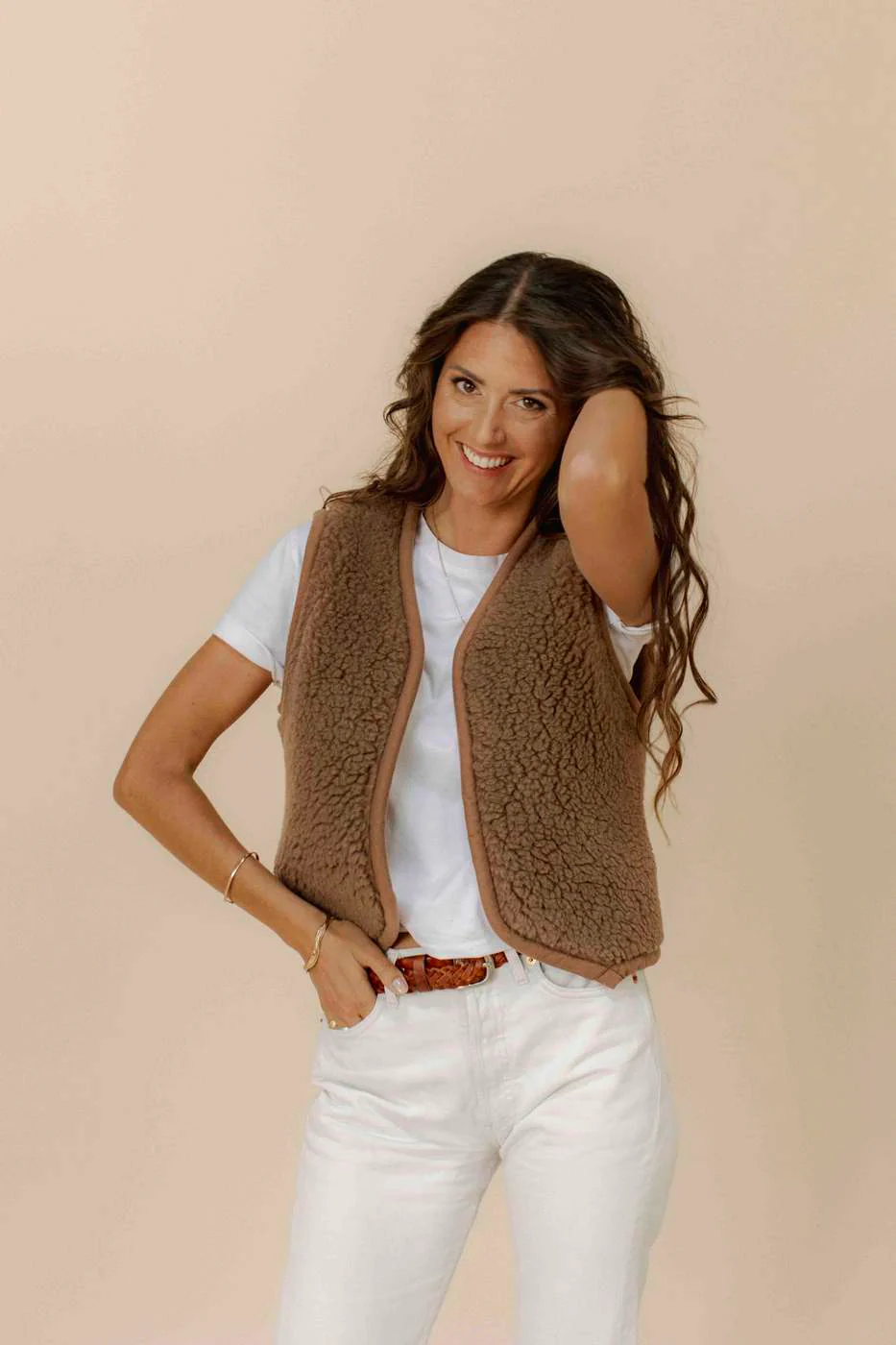 Gilet Veston - Marron - Image 5