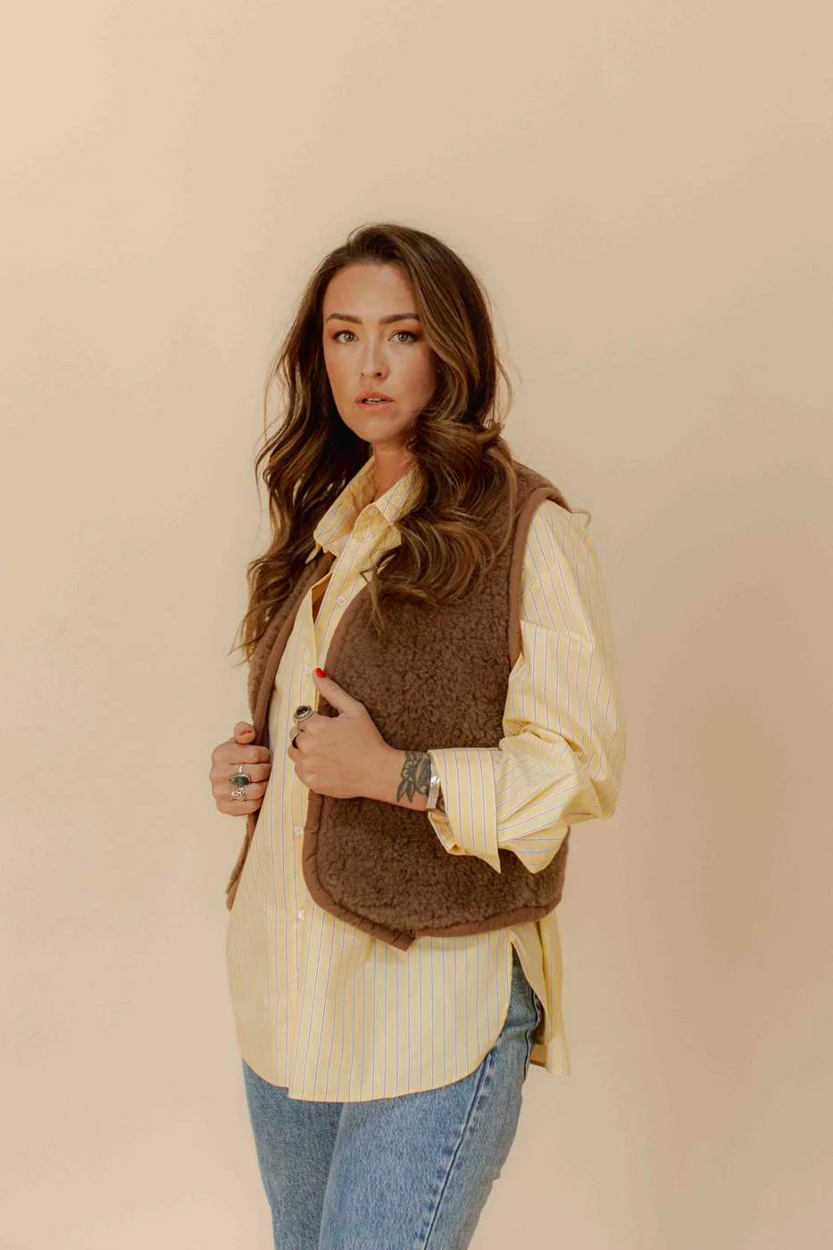 Gilet Veston - Marron - Image 6