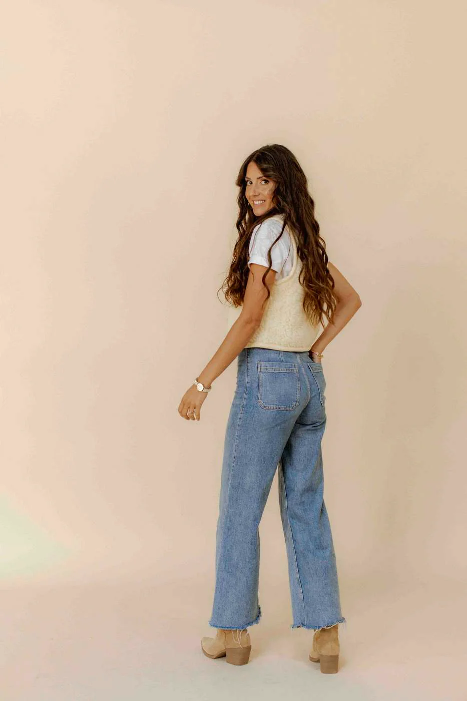 Gilet Veston - Creme - Image 4
