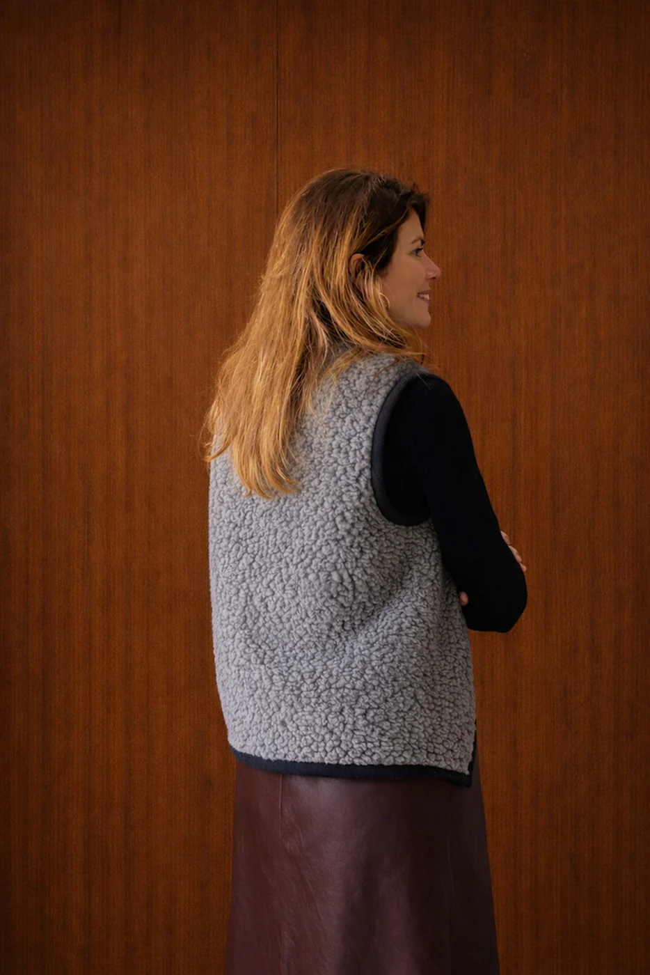 Gilet Veston - Gris Chine - Image 4