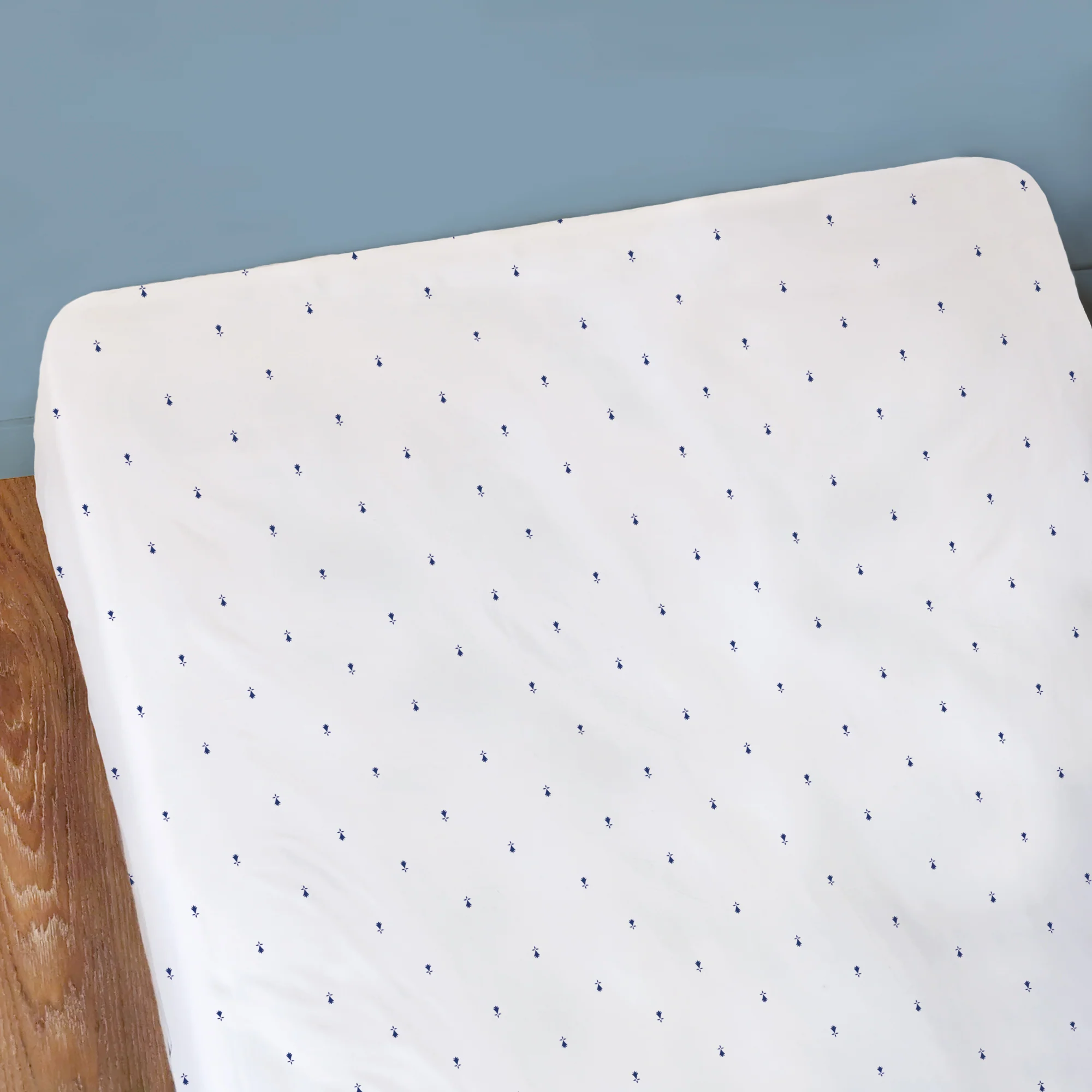 Drap Housse - Breizh - 100% Coton - Blanc - Image 3