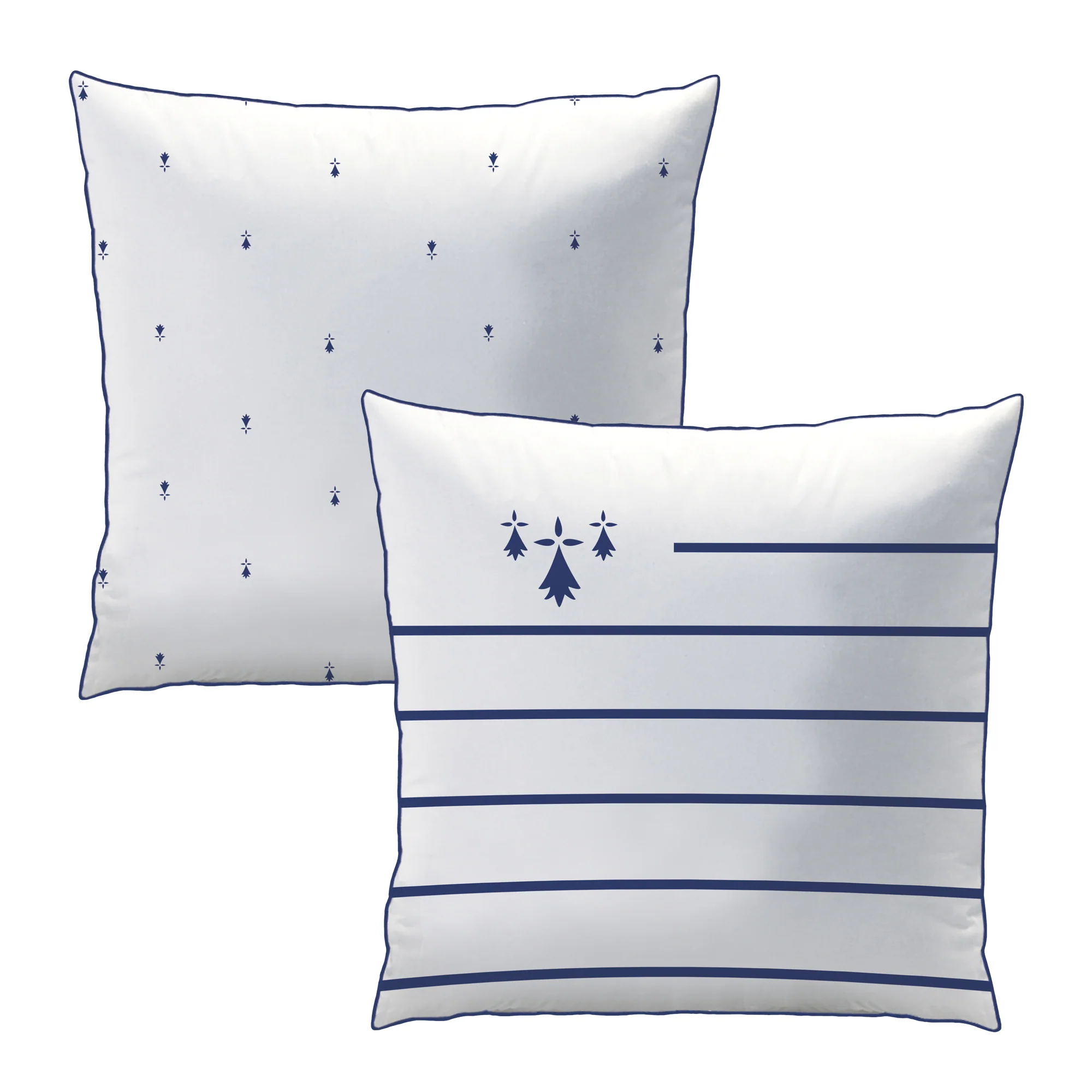 Parure De Lit - Breizh - 100% Coton - Blanc - Image 4