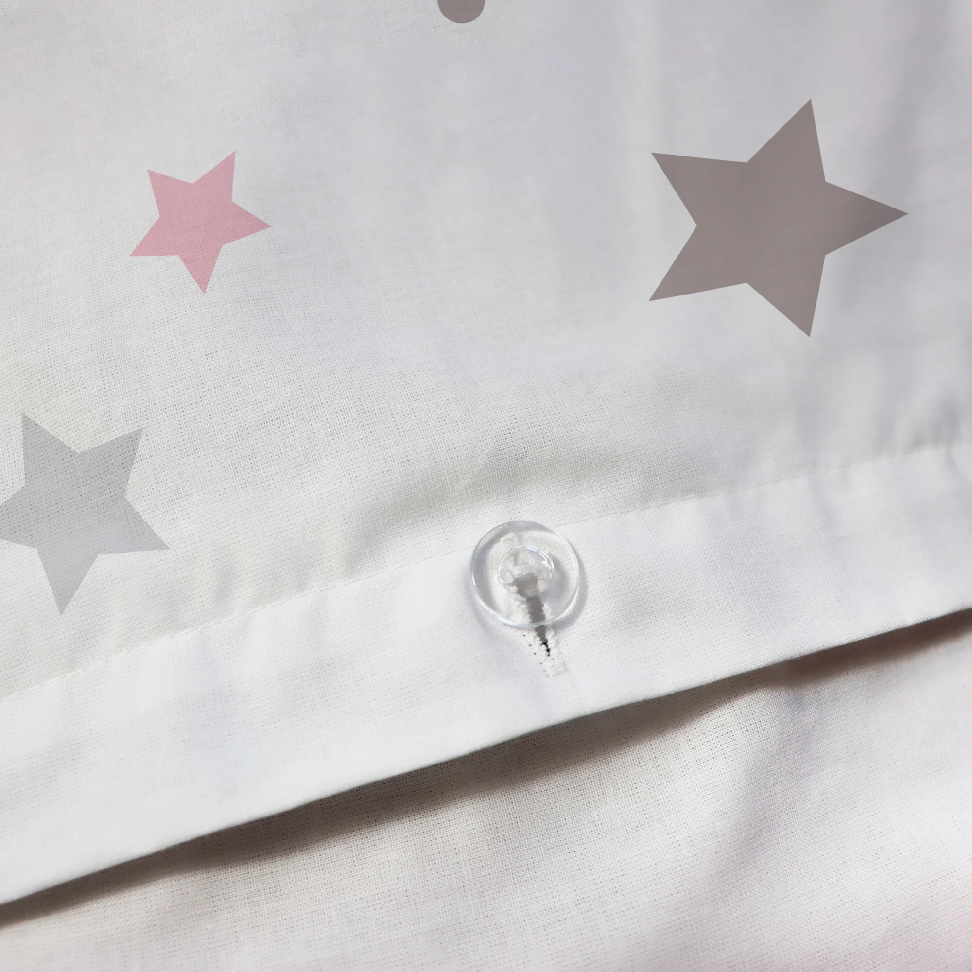 Parure De Lit - Sweet Dreams Pink - 100% Coton - Blanc Et Rose - Image 4