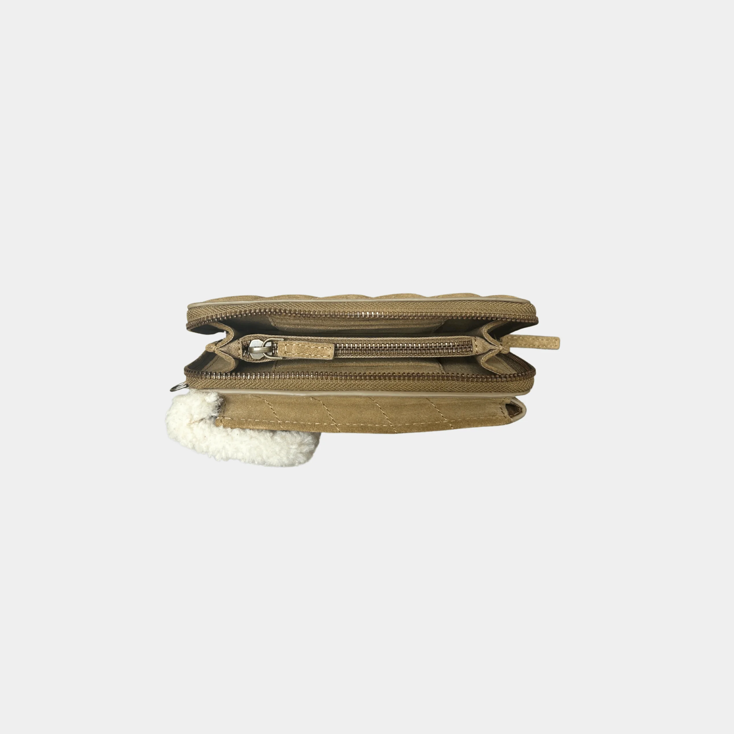 Portefeuille Cuir - Meghan Velvet Tabac - Image 2