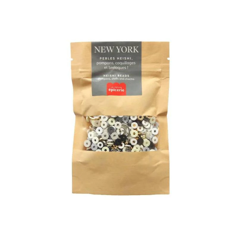 Mélange De Perles Heishi Et De Breloques - New York - Image 2
