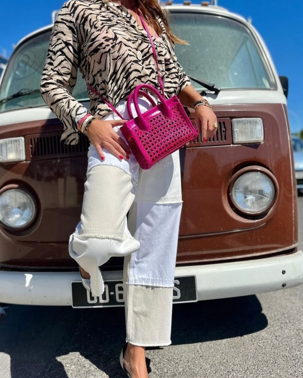 Sac Python - Melyne Pink Baby - Image 2