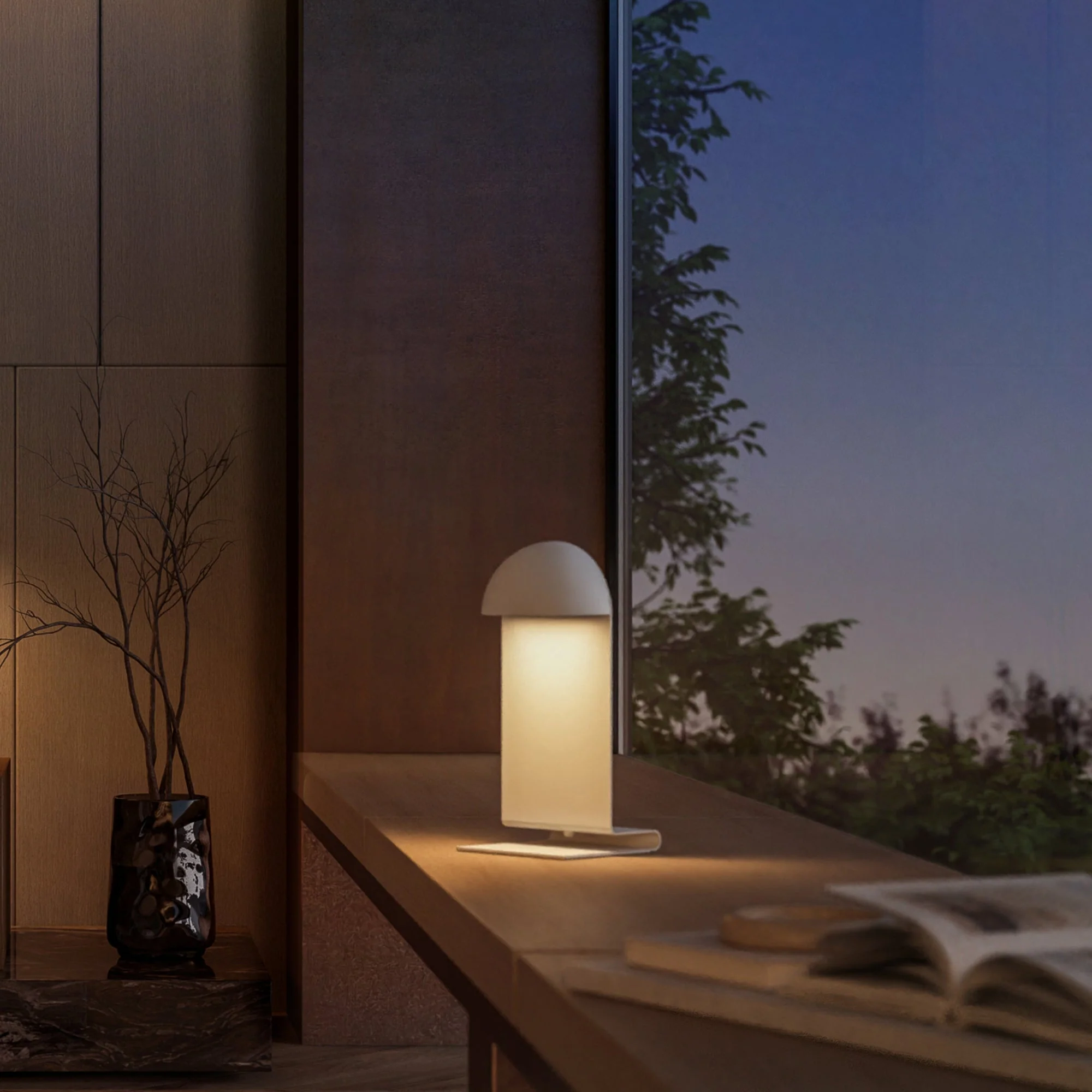 Lampe De Chevet Sans Fil - Midi White - Image 2
