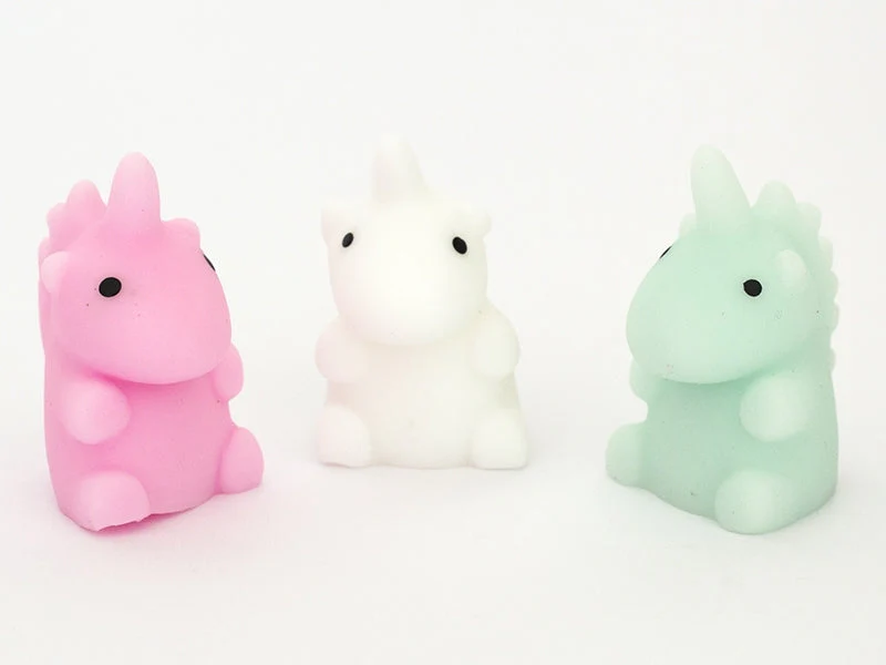 Mini Squishy Licorne Rose - Anti-Stress - Image 2
