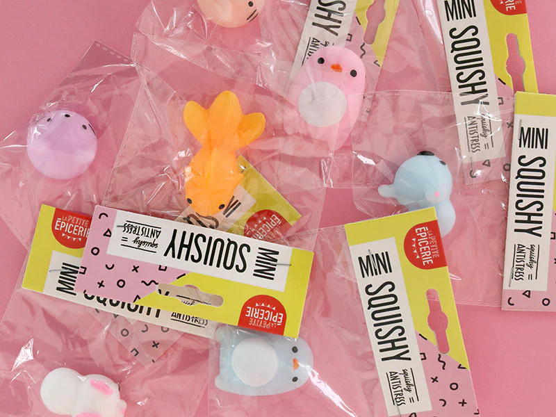 Mini Squishy Poisson Rouge - Anti-Stress - Image 3