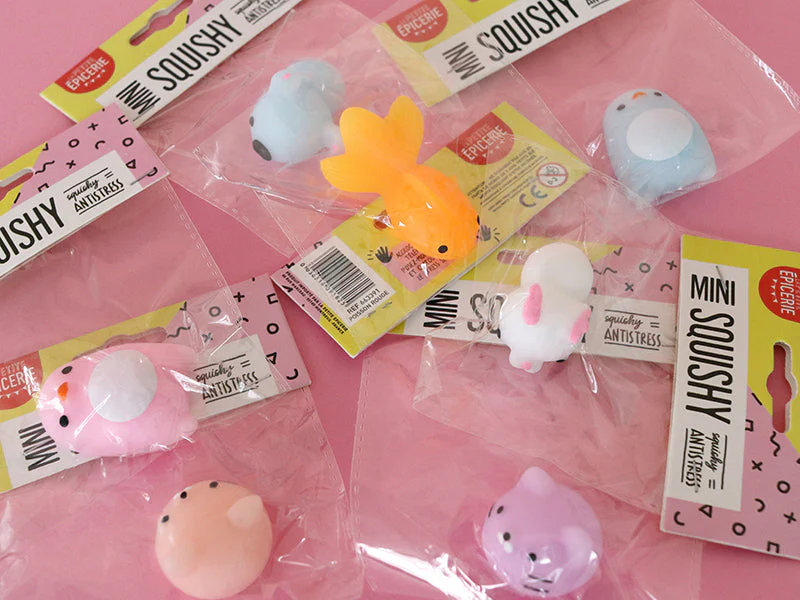 Mini Squishy Poisson Rouge - Anti-Stress - Image 4