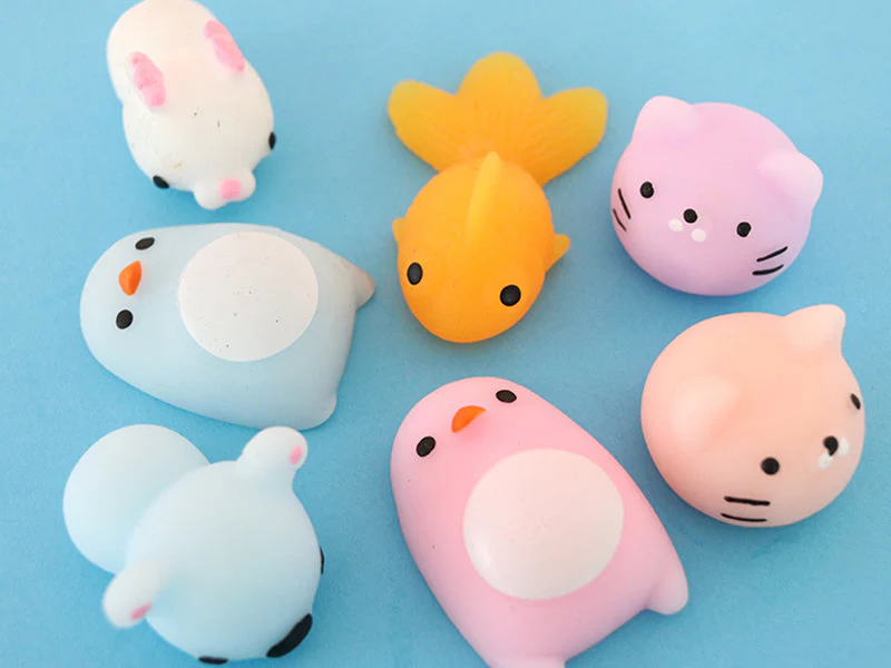 Mini Squishy Poisson Rouge - Anti-Stress - Image 5