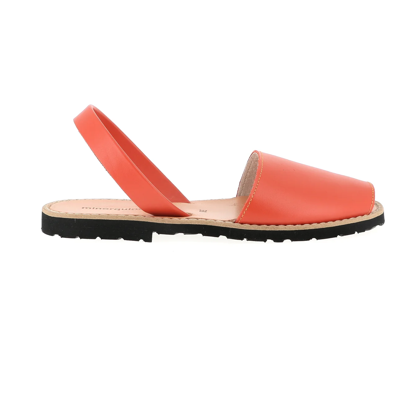 Sandales Avarca Cuir Cimarron - Orange - Image 3