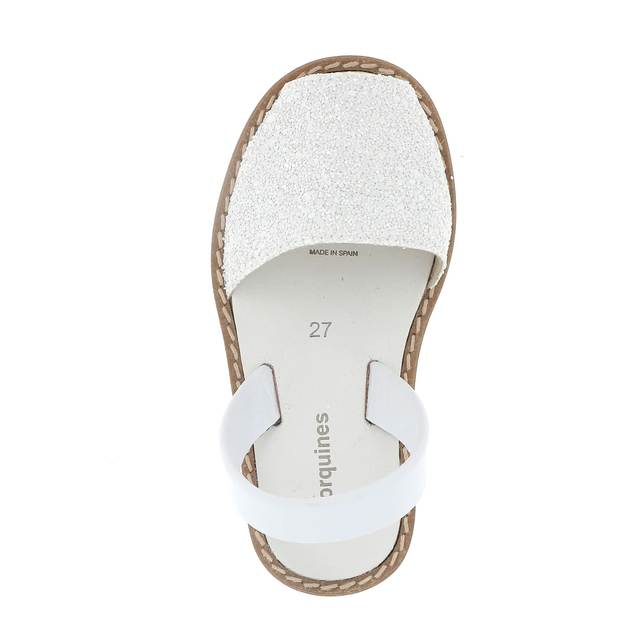 Sandales Avarca Paillettes Blanco Fiesta Blanca - Blanc - Image 2