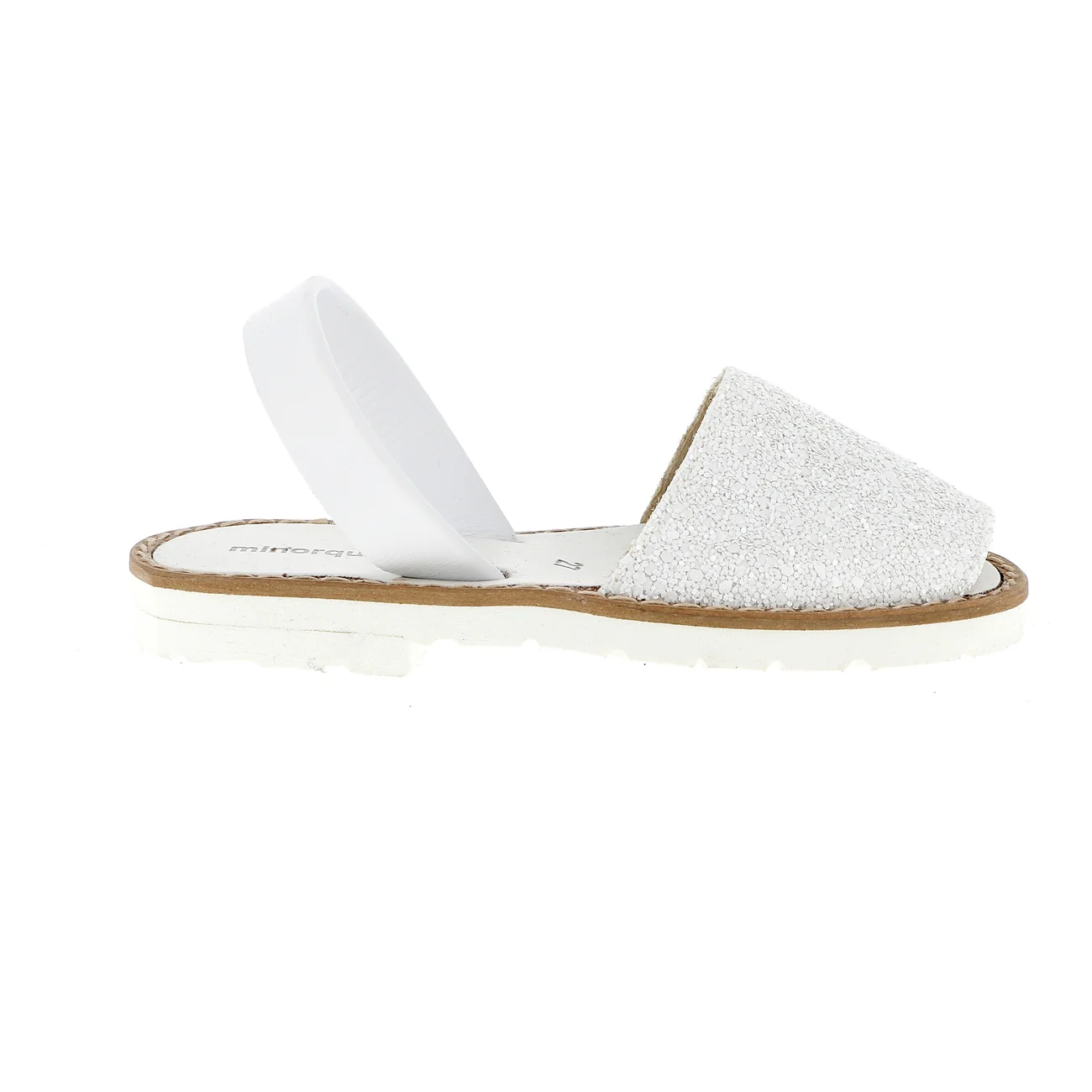 Sandales Avarca Paillettes Blanco Fiesta Blanca - Blanc - Image 3