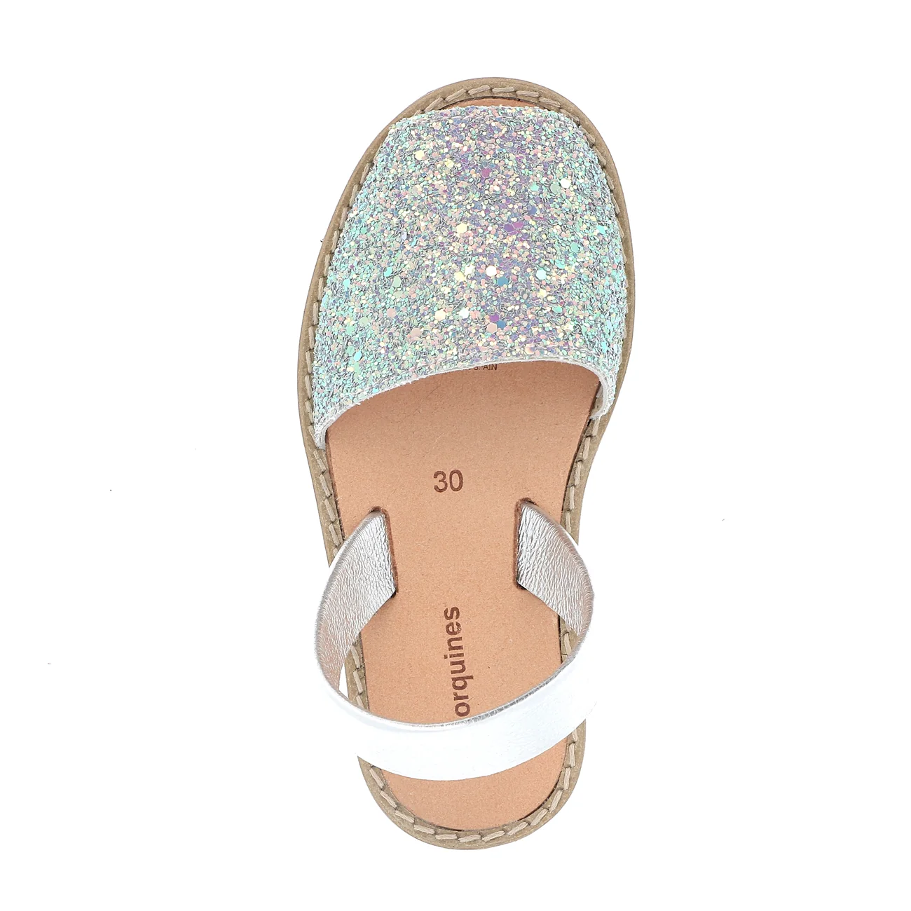 Sandales Avarca Paillettes Sunny Bleues - Multicolores - Image 2