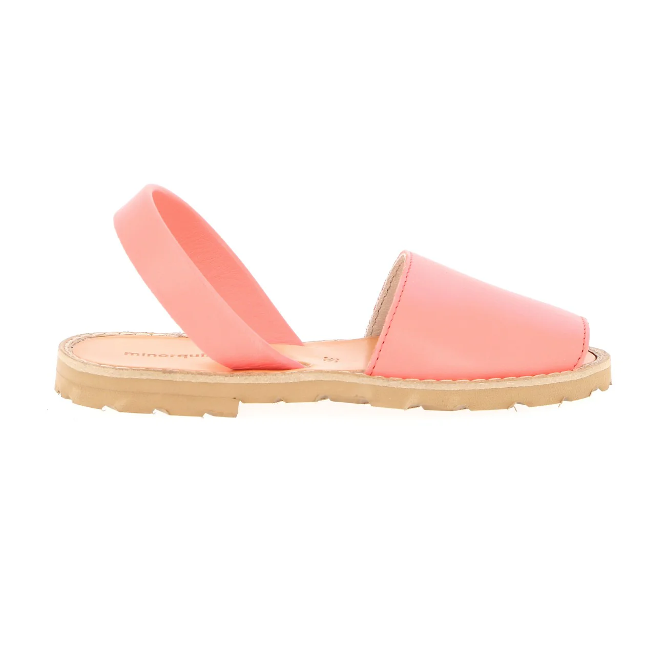 Sandales Avarca Cuir Coral - Rose - Image 5