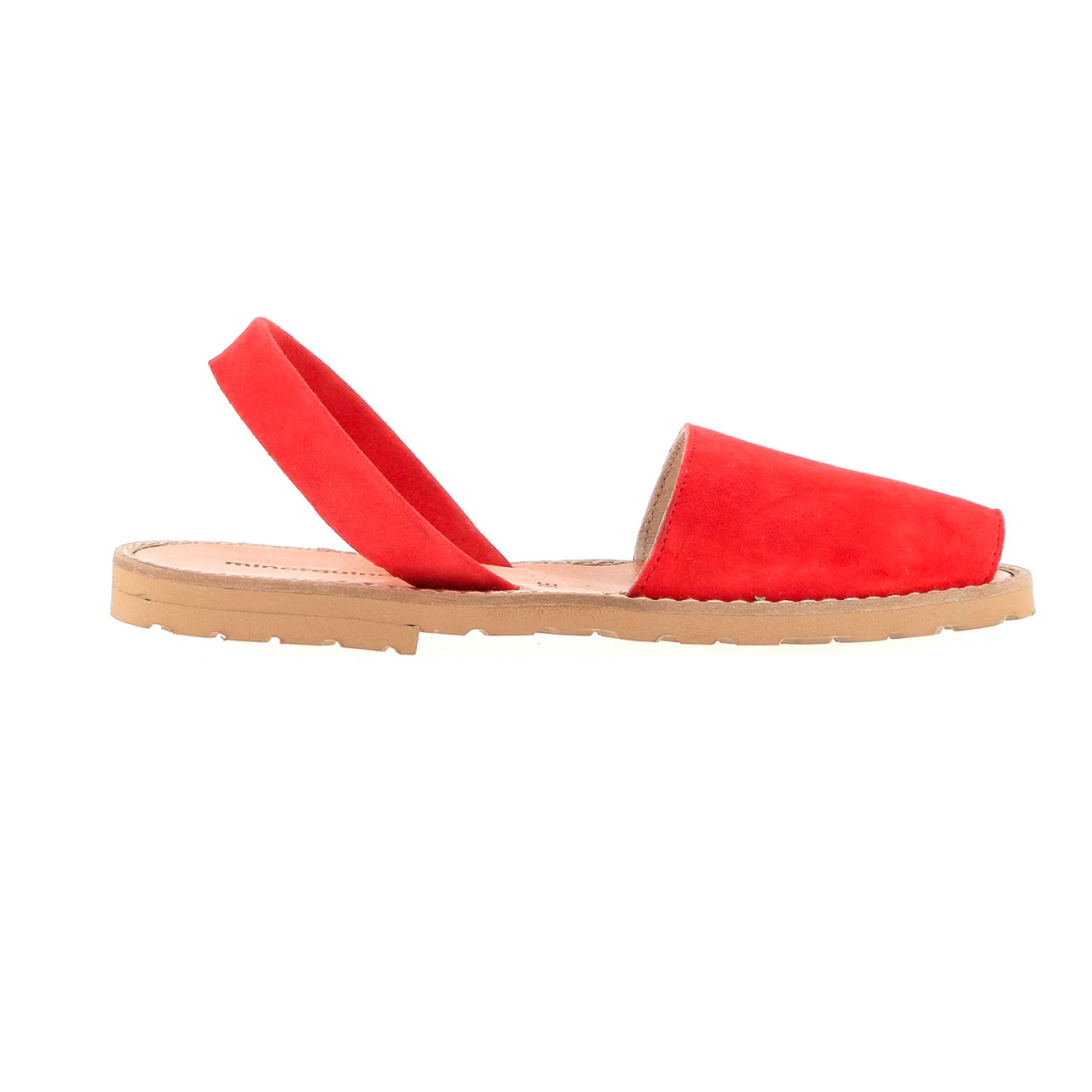 Sandales Avarca Daim Lips - Rouge - Image 2