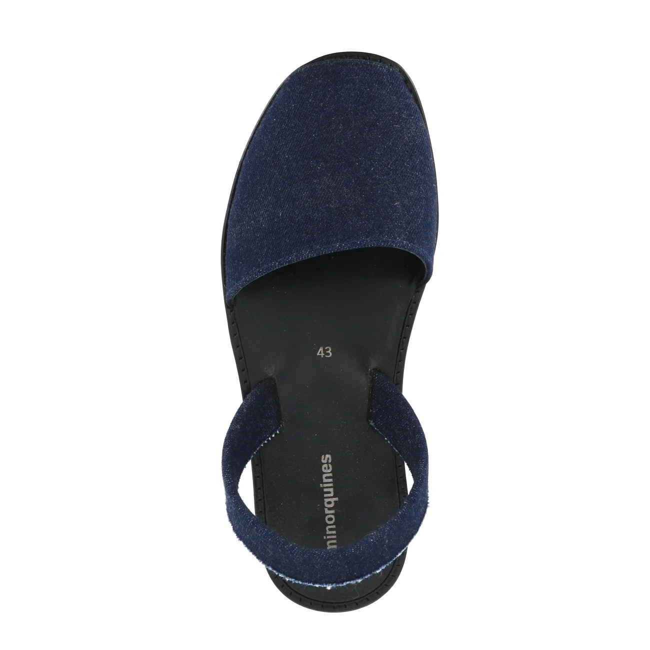Sandales Avarca Jean Brut - Bleu - Image 2