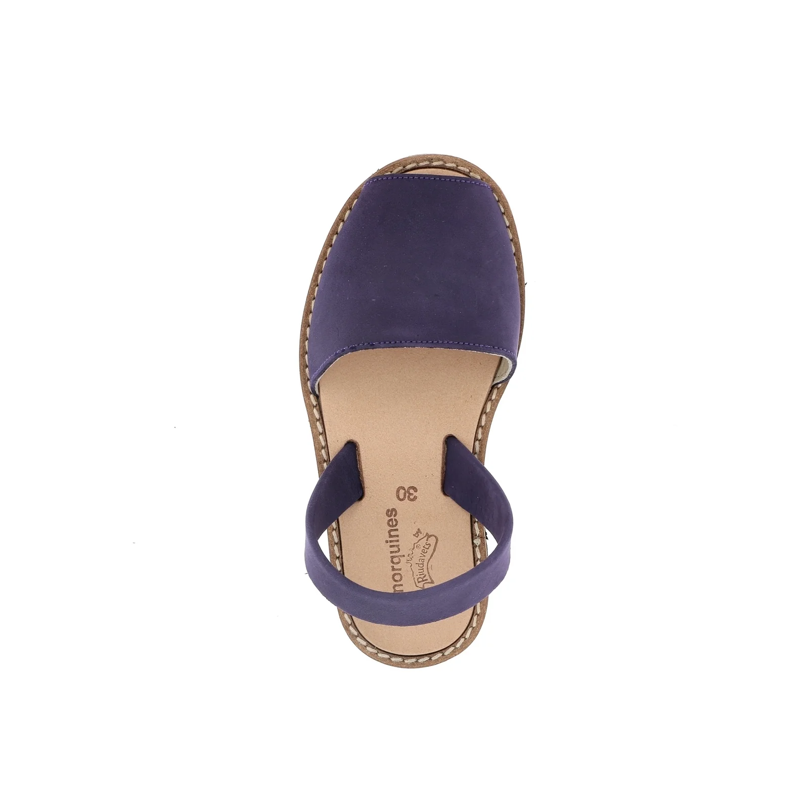Sandales Avarca Nubuck Violet - Violet - Image 2