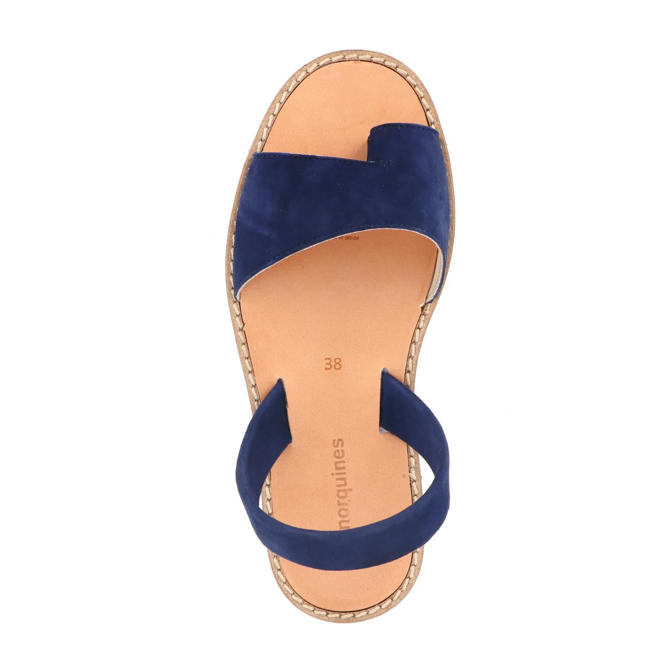 Sandales Avarca Petra Daim Purple - Bleu - Image 2