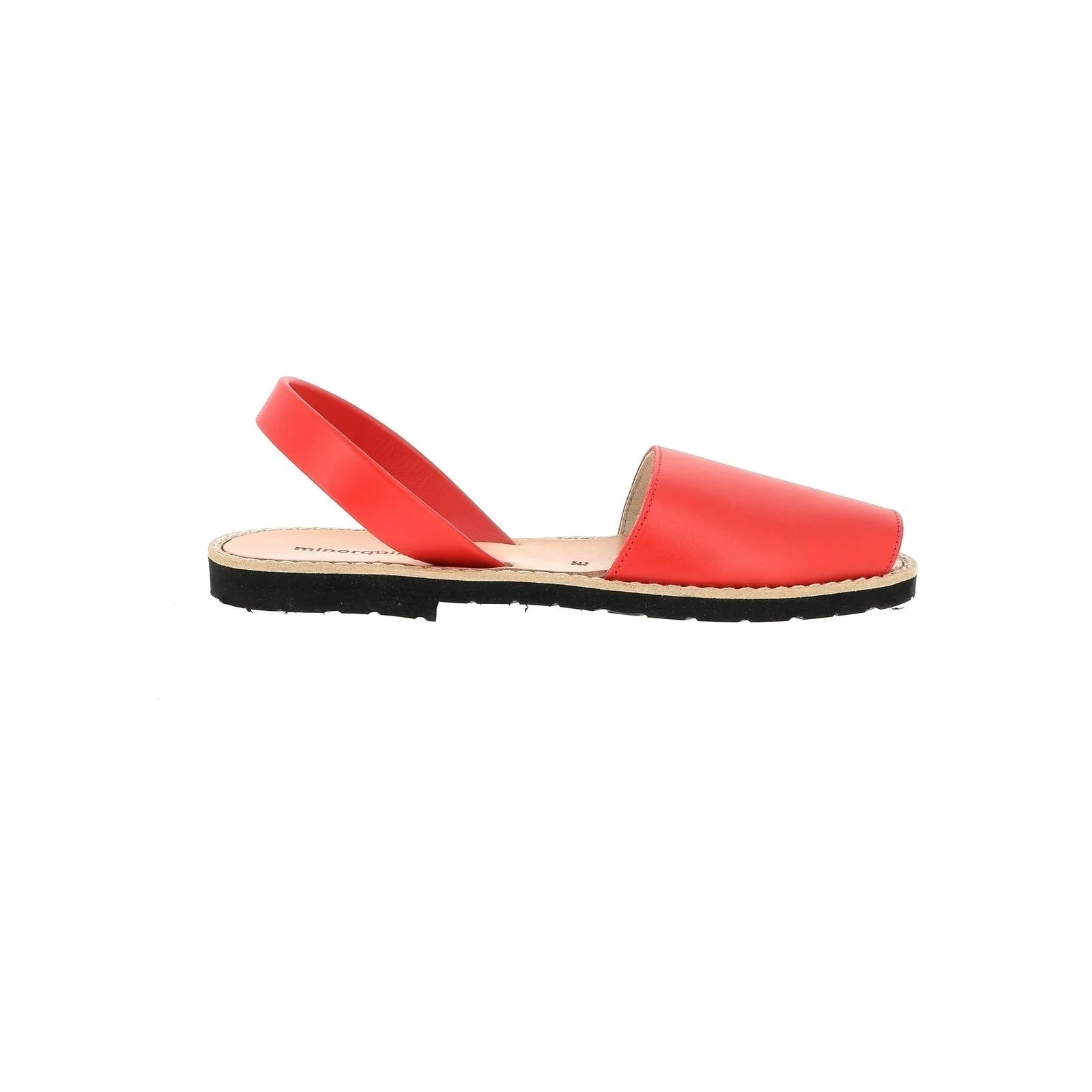Sandales Avarca Cuir Pomodoro - Rouge - Image 2