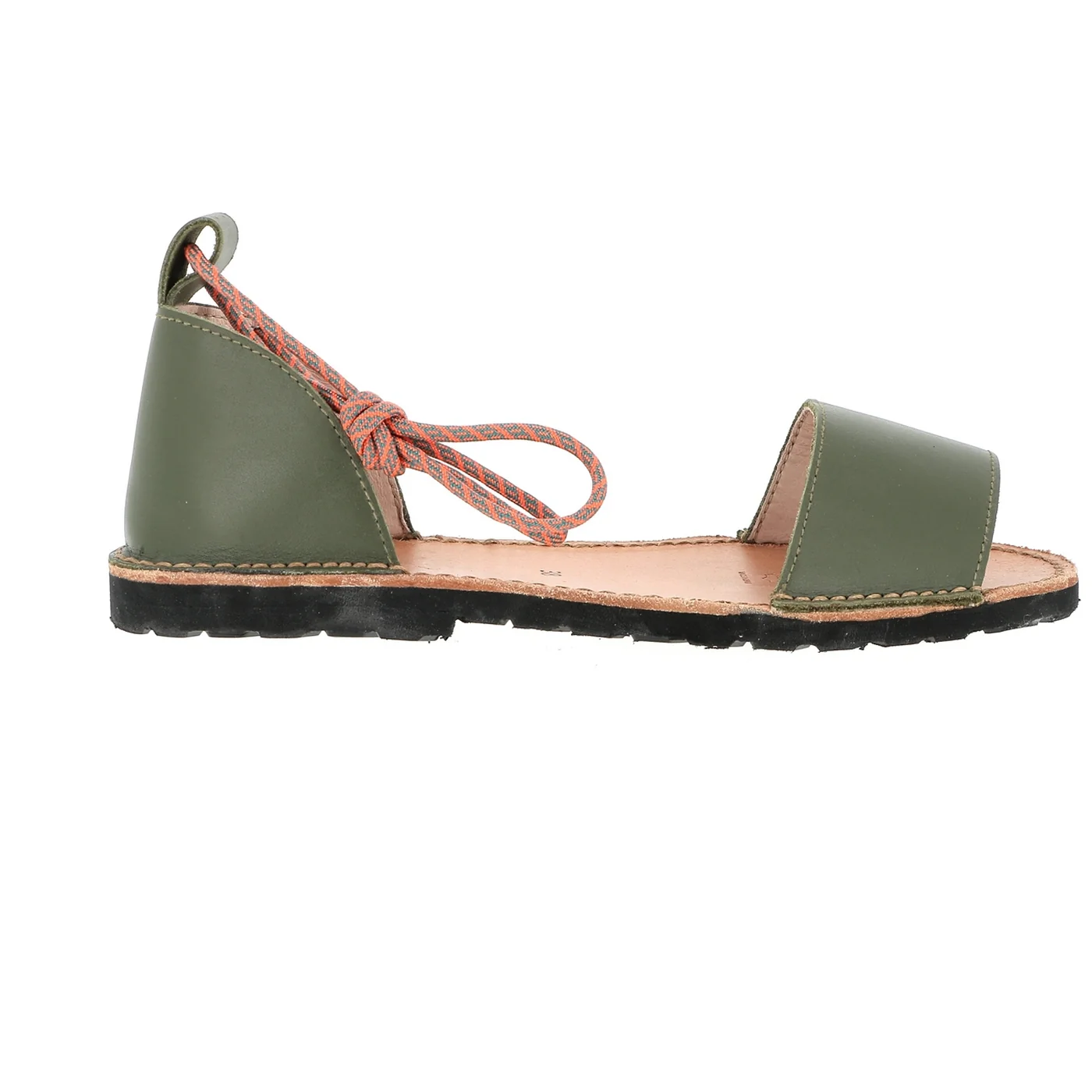 Sandales Avarca Deia Cuir Army - Vert - Image 3