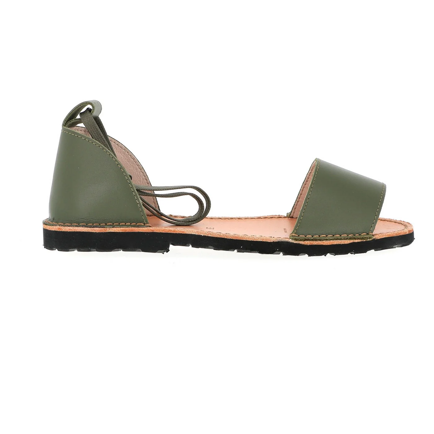 Sandales Avarca Deia Cuir Army - Vert - Image 5