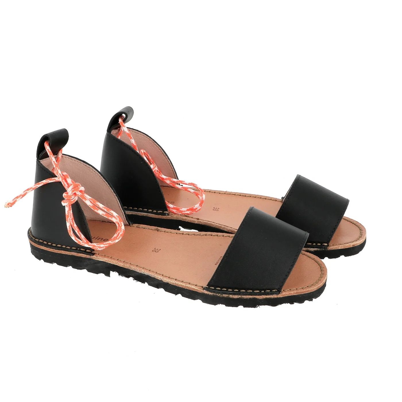 Sandales Avarca Deia Cuir Negro - Noir - Image 4