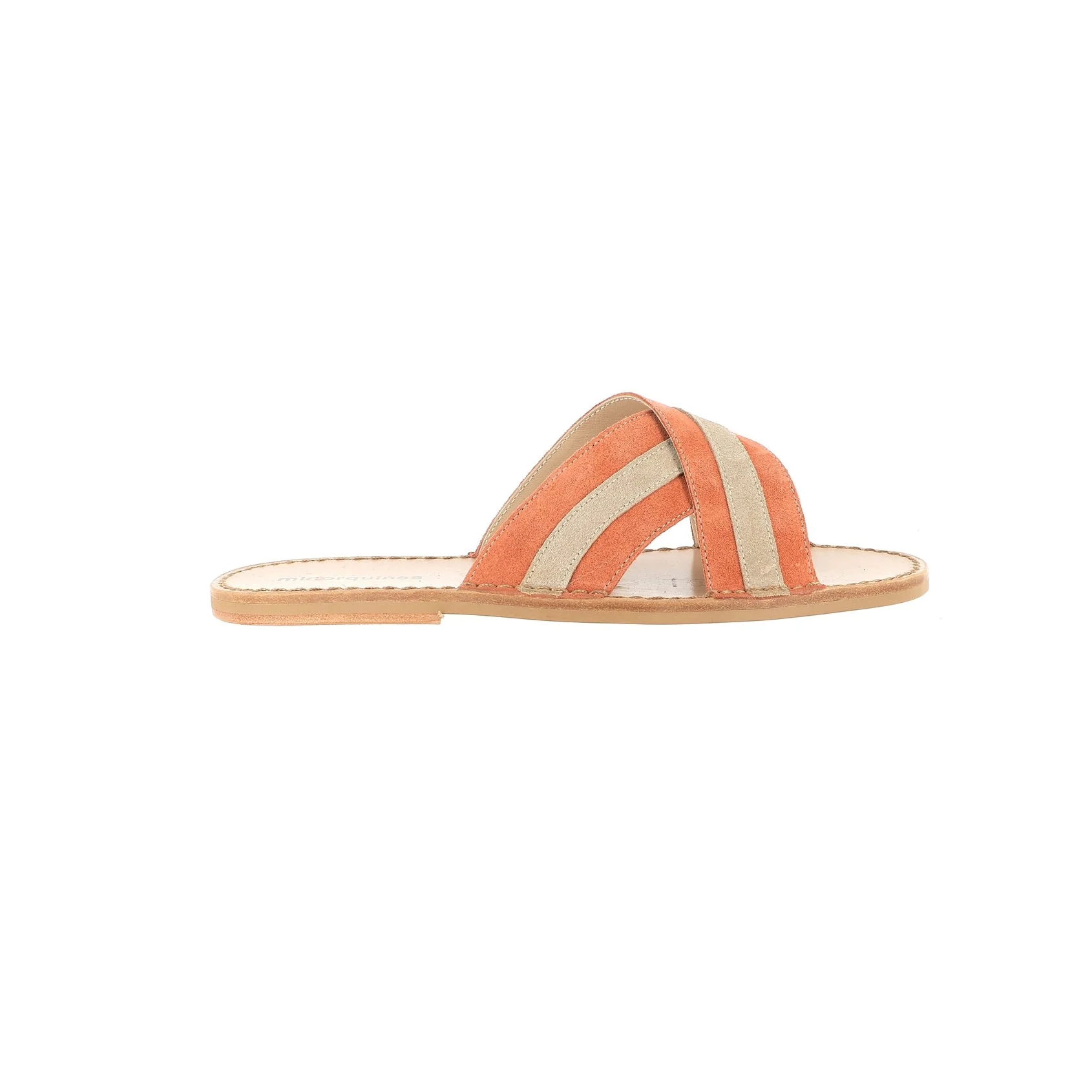 Sandales Avarca Neo Mule Cap Velours Corail - Rose - Image 2